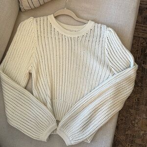 Crochet sweater